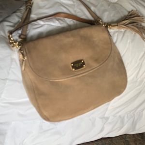 Michael Kors suede bag